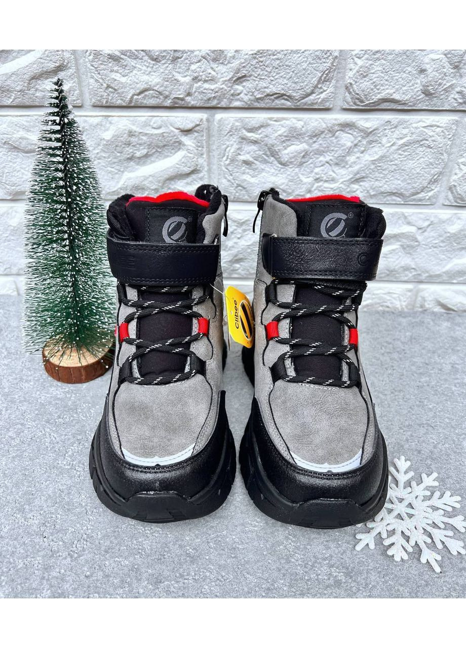 модные зимние сапожки для мальчика Clibee