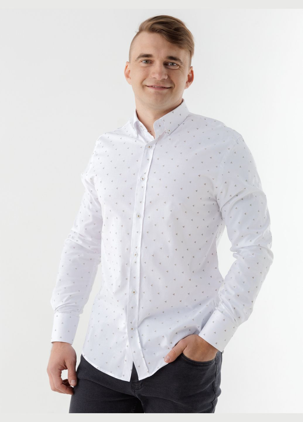 Белая рубашка Nacar