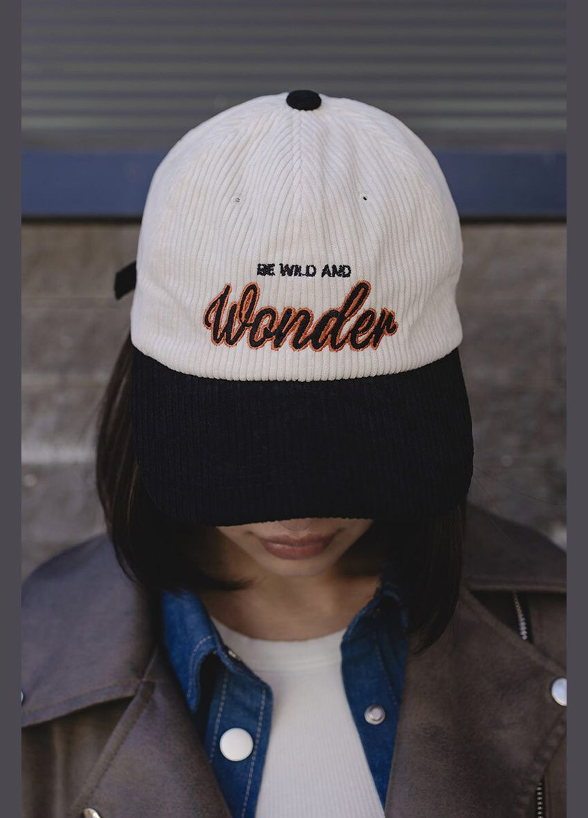 Жіноча Вельветова Кепка Wonder Black Without (316301548)