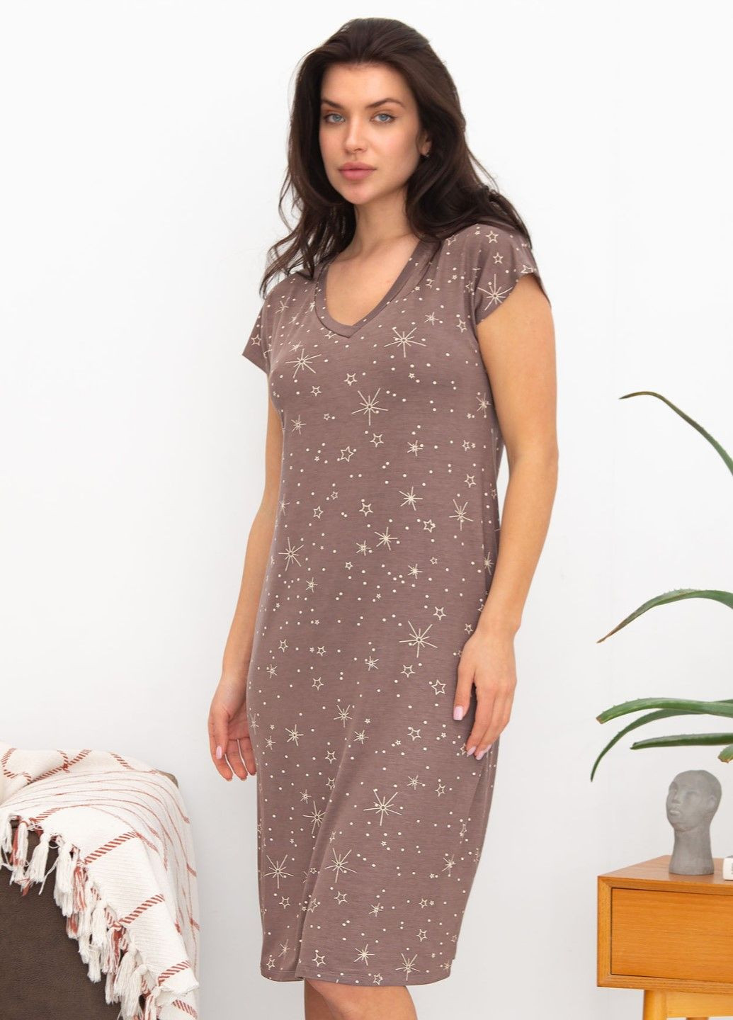 Женская ночная рубашка Roksana 1335 (301835793)