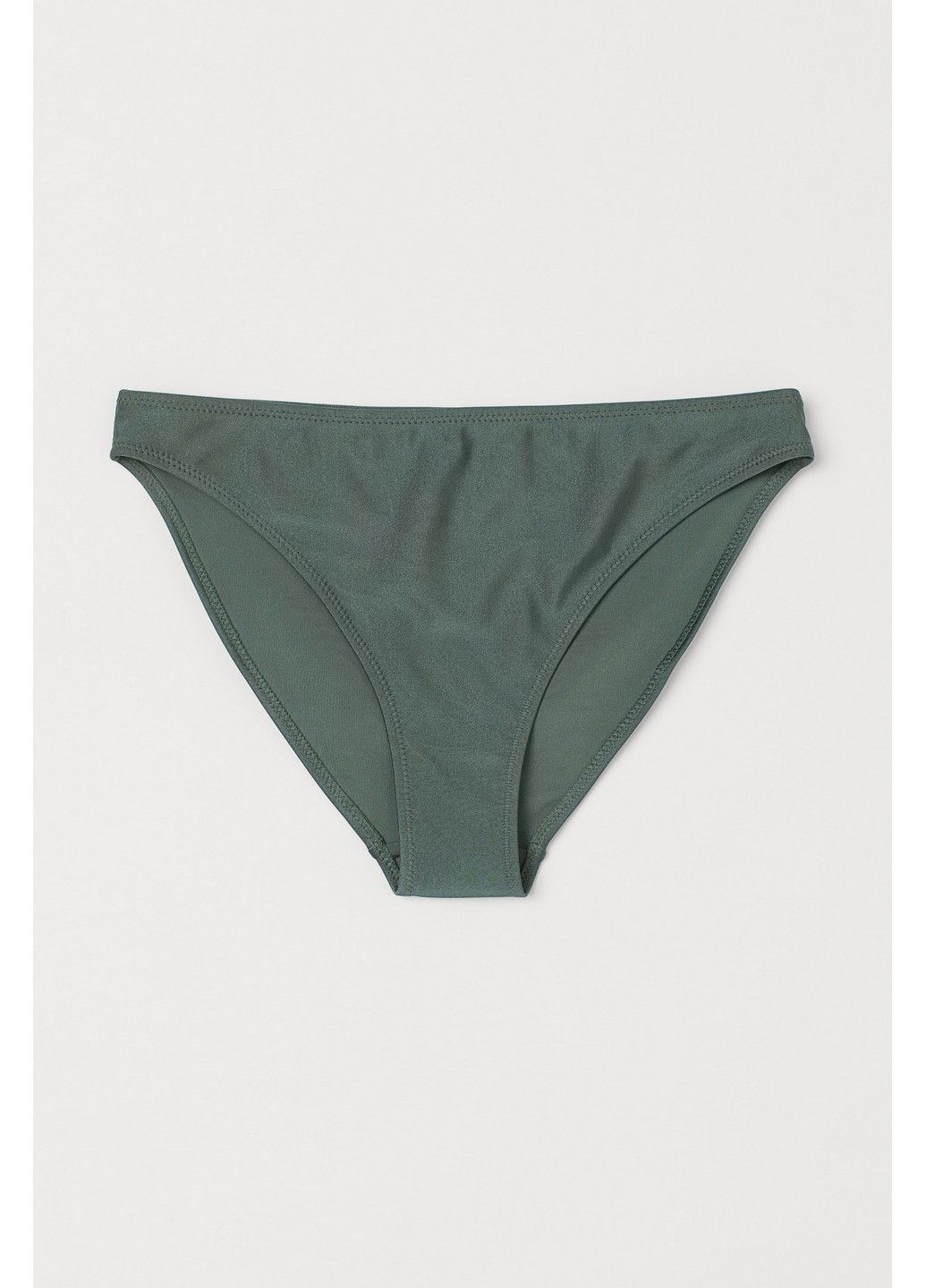 Зеленые купальные плавки однотонные H&M