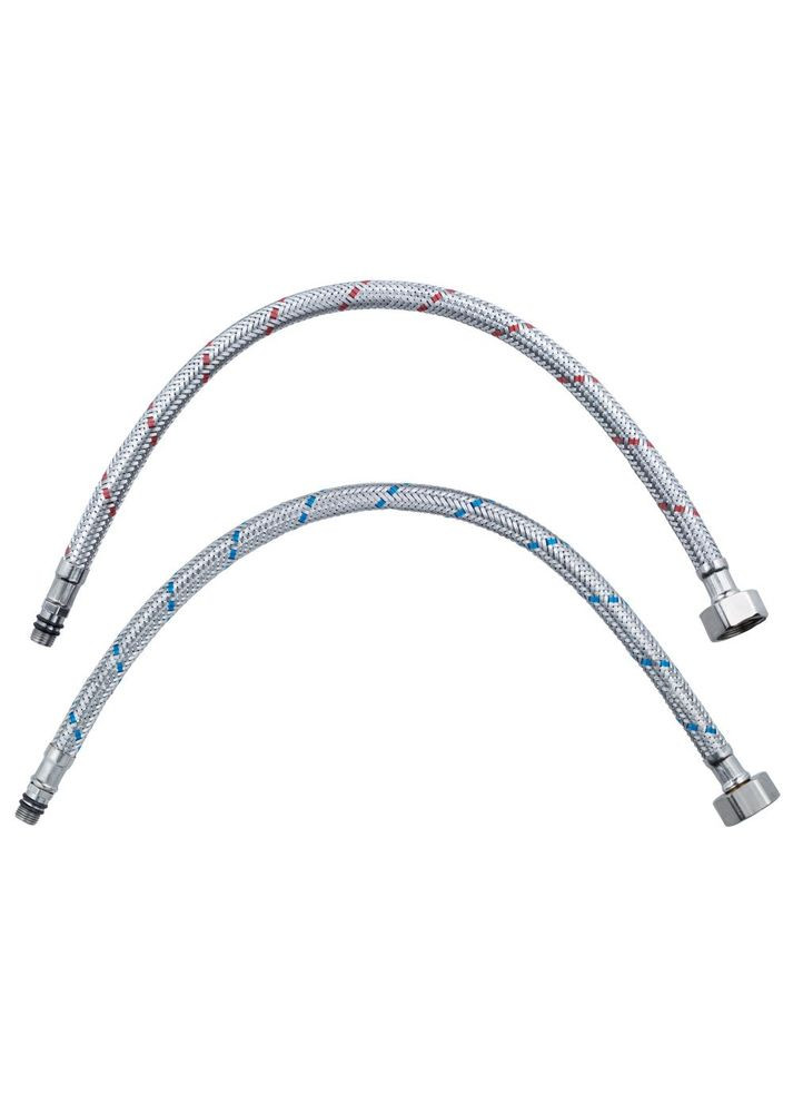 Смеситель PL 1/2" для кухни гусь высокий ухо на гайке PL-4B455C AQUATICA (365595438)