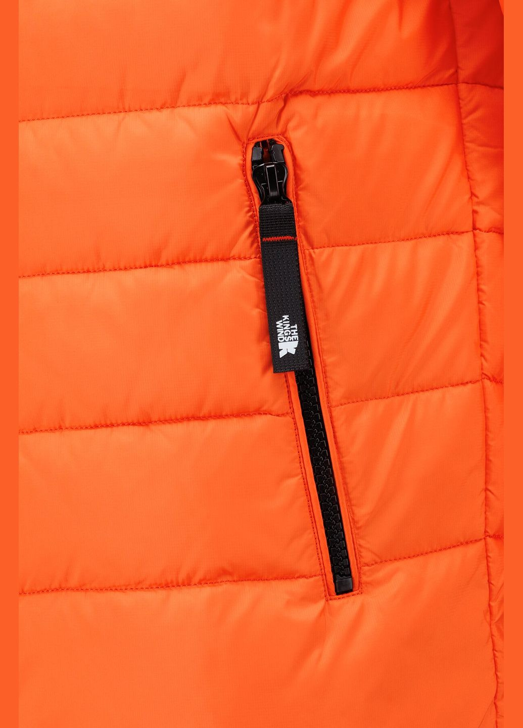 Оранжевая зимняя куртка однотонная мужская 4720 оранжевый (2000990542908w) shop (2000990542908) Kings Wind