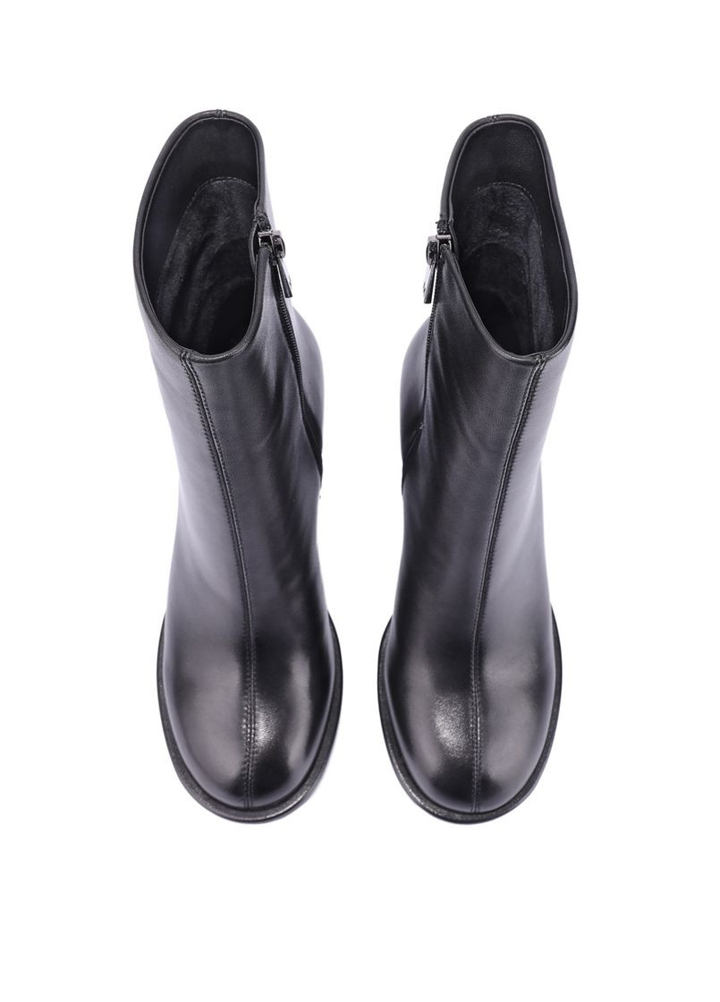 Жіночі Черевики G0218-610 Чорний Шкіра MIRATON (368754136)