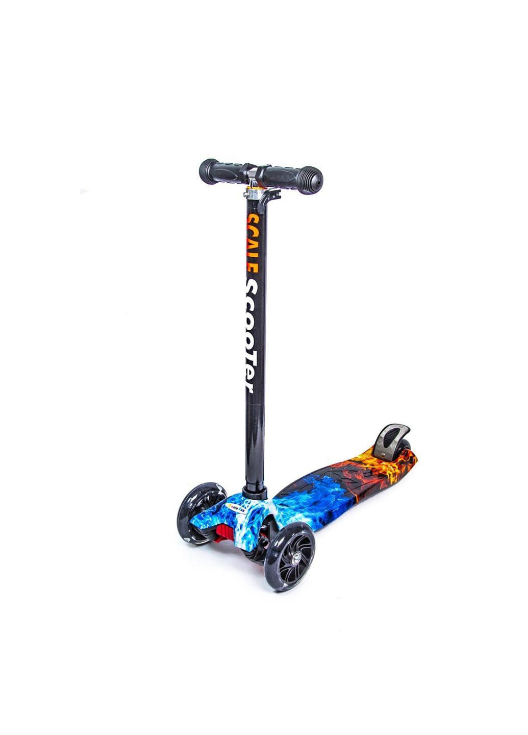 Детский самокат MAXI, все колёса светятся. Multicolor (1964500846) Scale Sports (340911093)