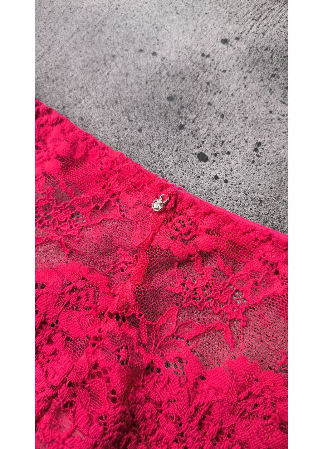 Трусики стринги с высокой посадкой (кружево+атлас+сеточка) No Brand (371687725)