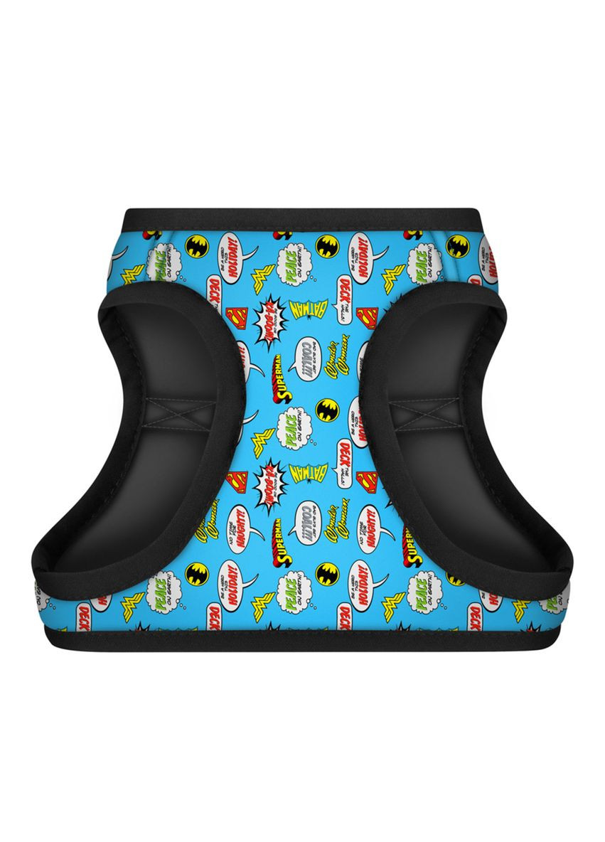 Шлей для собак мягкая Clothes "Лига Справедливости в голубом" S1, В 4045 см С 29-31 см WAUDOG (279565599)