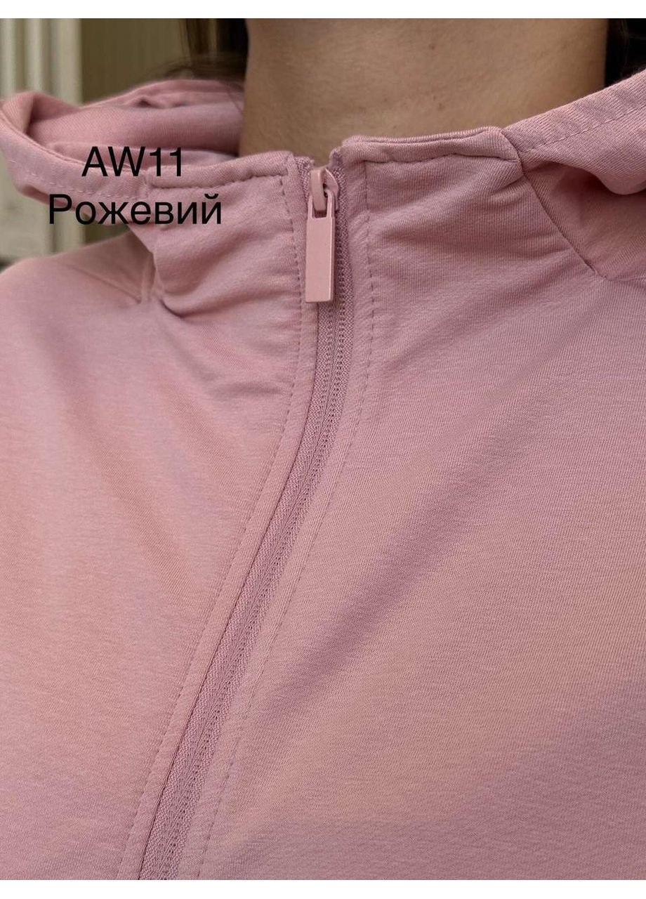 Женский розовый демисезонный трикотажный спортивный костюм С-2ХЛ NONA (371683316)