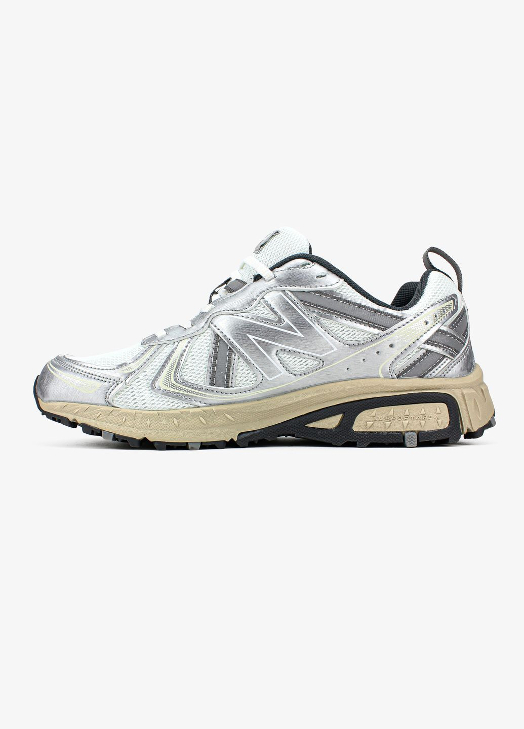 Кросівки жіночі і чоловічі New Balance 410 V5 silver gray | Нью Беланс Нью Беланс 410 V5 срібні сірі No Brand сірі всесезони (313102913)