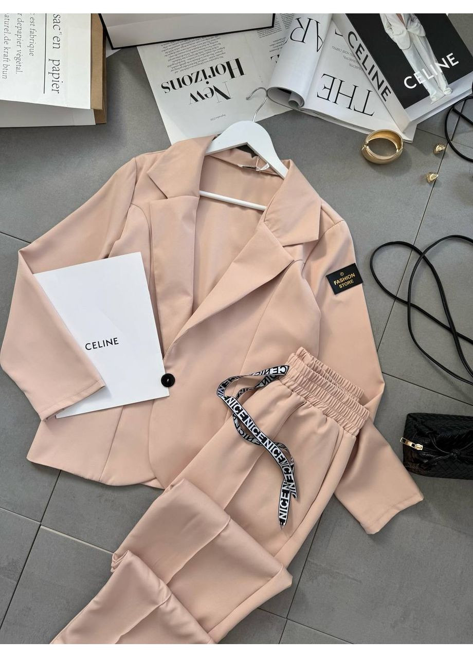 Женский костюм с пиджаком и брюками. Україна (355803195)