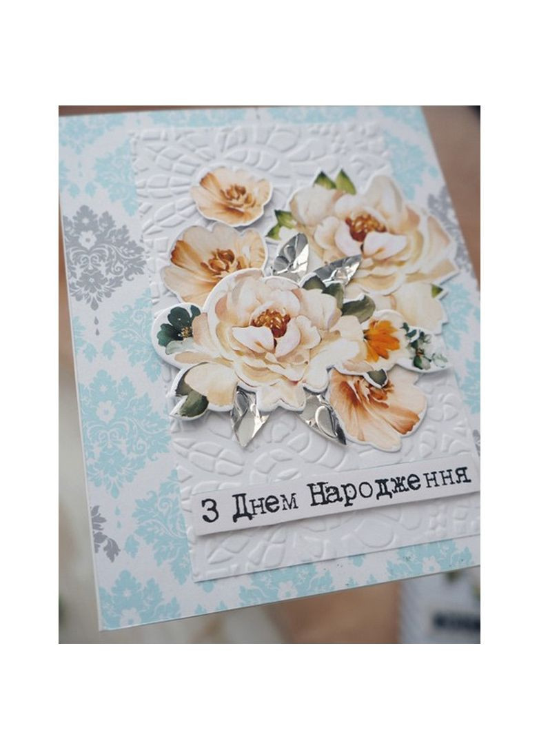 Набор для создания поздравительных открыток "Where beauty lives" FDGCK 047, 6 шт Fabrika Decoru (365252092)