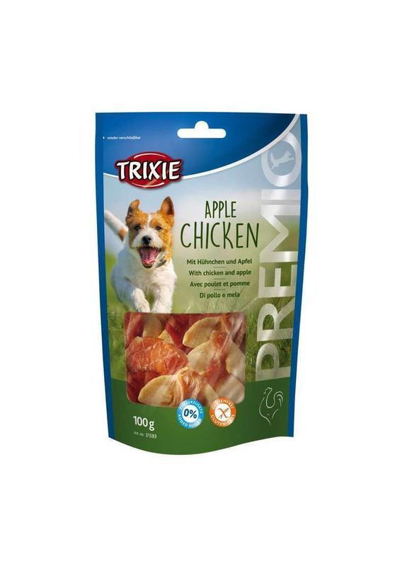 Ласощі для собак Premio Apple Chicken з куркою та яблуком 100 г (31593) Trixie (362135083)