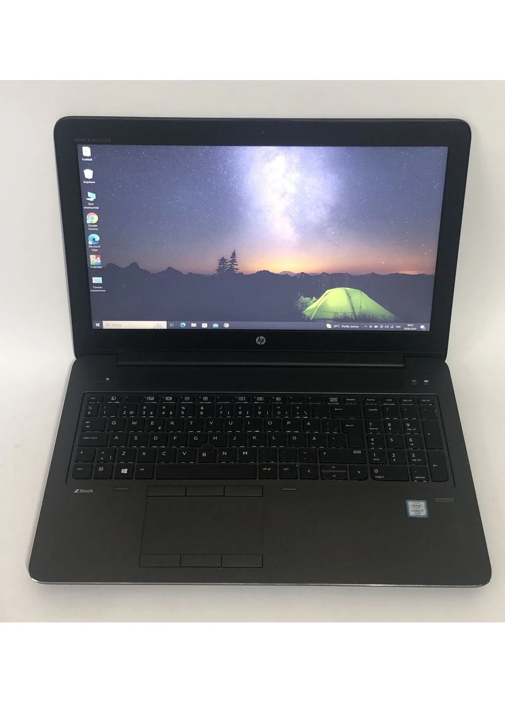 Мобільна робоча станція Б-клас HP ZBook 15 G3 / 15.6" (1920x1080) TN / Intel Core i7-6820HQ (4 (8) ядра по 2.7 - 3.6 GHz) / 16 Hewlett Packard (398146918)