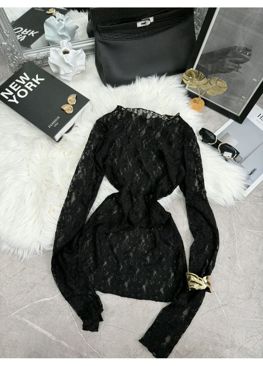 Лонгслів жіночий гіпюровий Style Point (370603728)