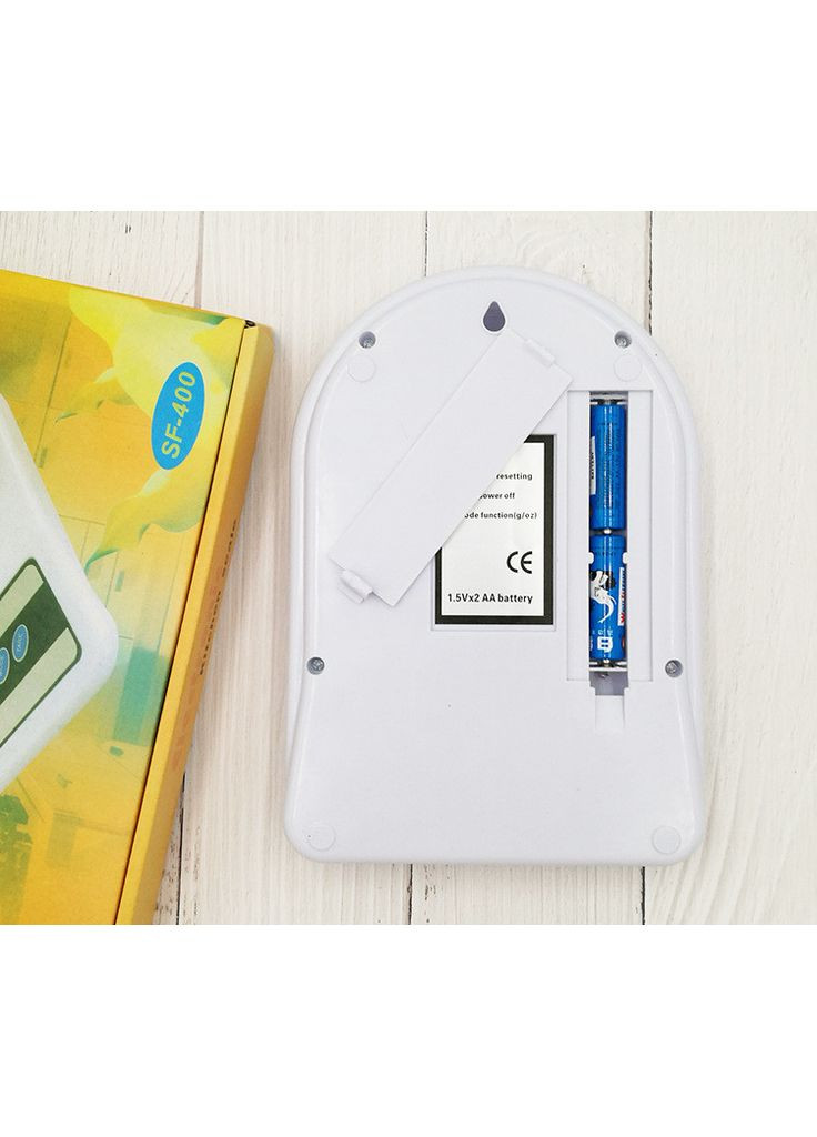 Электронные кухонные весы, на батарейках, точные бытовые весы для еды и продуктов (белый) China (366874934)