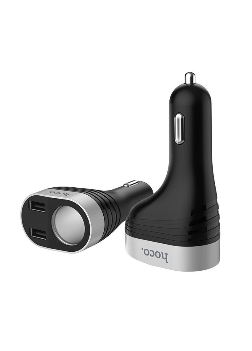 Автомобильное зарядное устройство Z29 Regal digital display cigarette lighter car charger Black GDK Hoco (367724180)