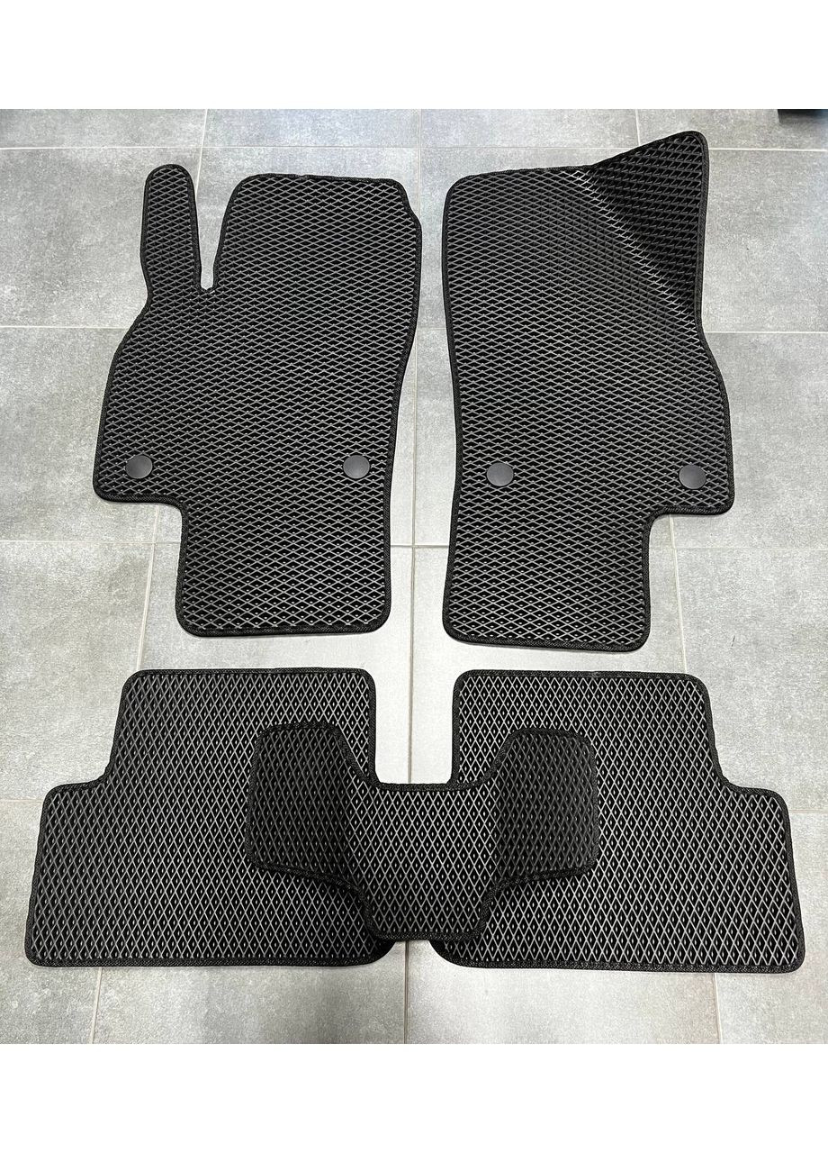 Килимки в салон з 3Д лапою для Skoda 4 2021+,Чорні Eva Fabia (363823501)