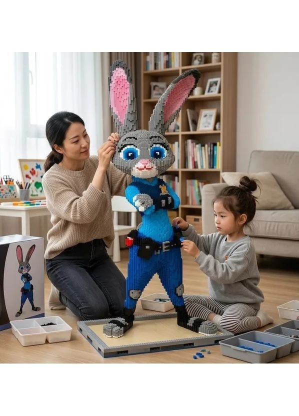 Конструктор DUZ серия Personality Judy the Bunny Джуди Хопс 12888 деталей (2104619264) No Brand (381398200)