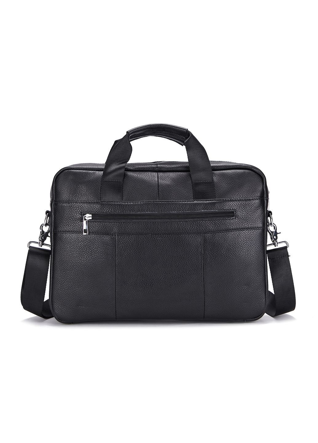 Портфель для документов из натуральной кожи мужской Qvant 9029 - Черный Tiding Сумки для ноутбуків (366889783)