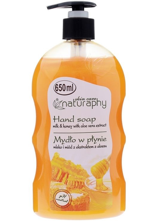 Жидкое мыло с ароматом молока и меда - Sera Cosmetics Hand Soap 650ml (383701-150068) Naturaphy (368634770)
