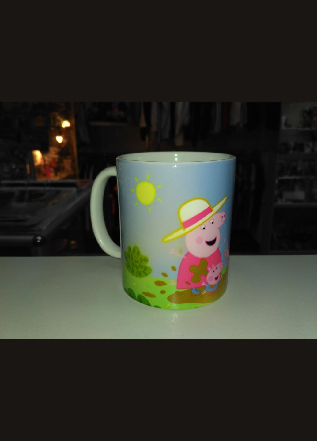 Чашка белая Свинка Пеппа Peppa Pig (z0594) No Brand (326997749)