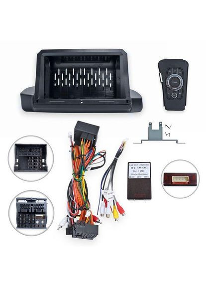 Установочный комплект серии QBRK 3807-39 под BMW E90 2005-2012 (K) 9 дюймов QIV (346511632)