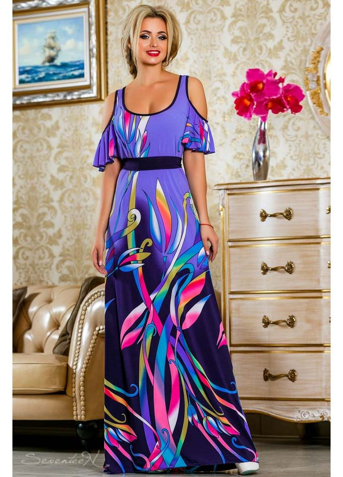 Синя сукня 798.2231 Seventeen