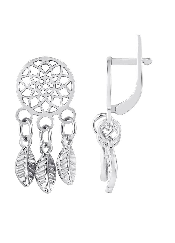 Срібні сережки Ловець снів (4798.1) IRIJ (331016941)