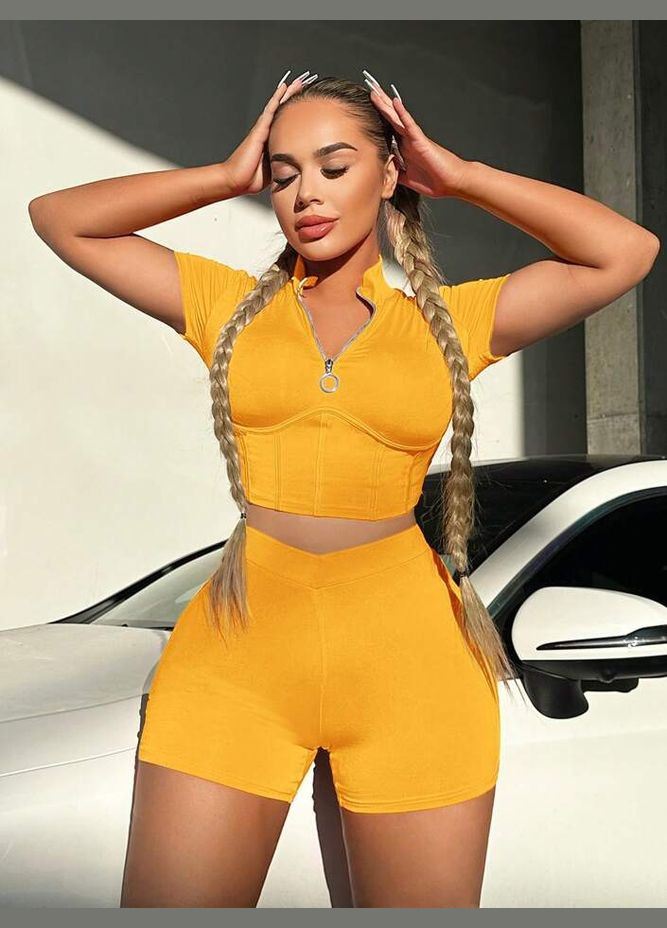 Костюм (топ спортивный+шорты) SHEIN (333023115)