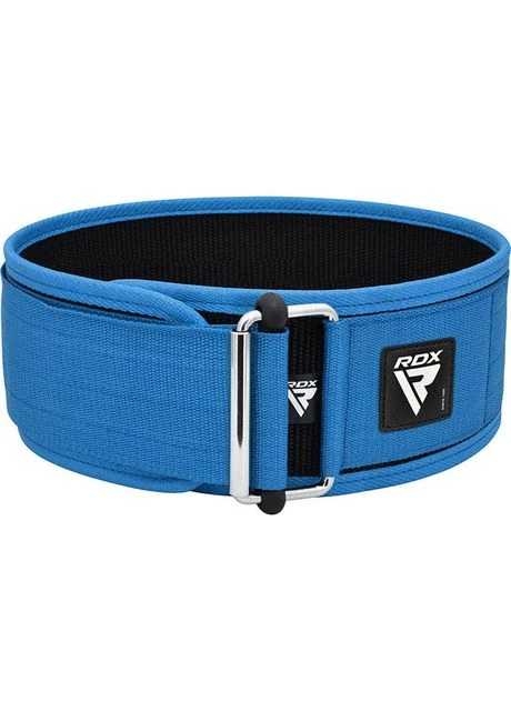Пояс для важкої атлетики RX1 Weight Lifting Belt BLUE RDX (389749063)
