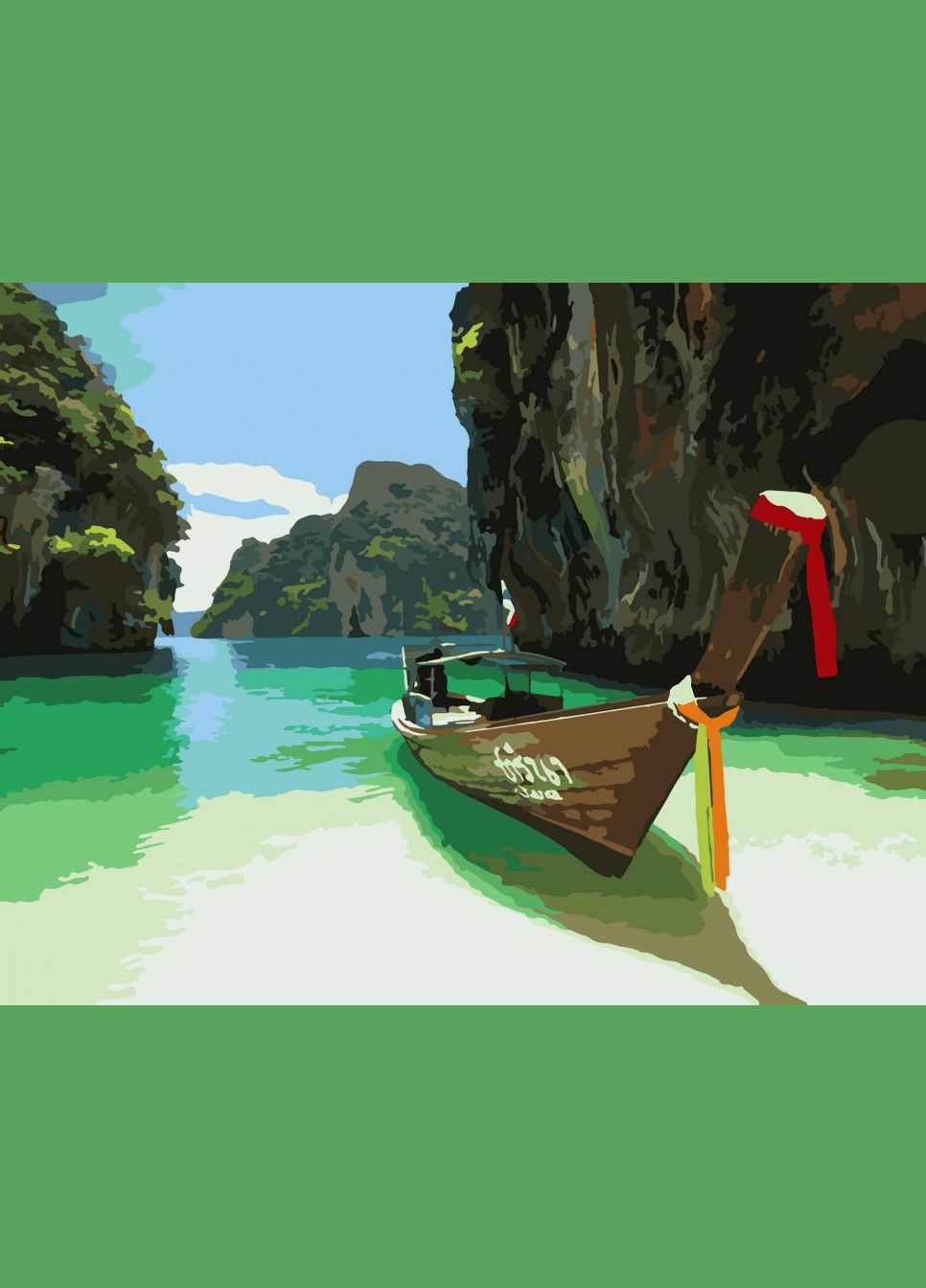 Картина по номерам. "Пхукет. Таиланд" 40*50 см 10526 AC Art Craft (364128295)