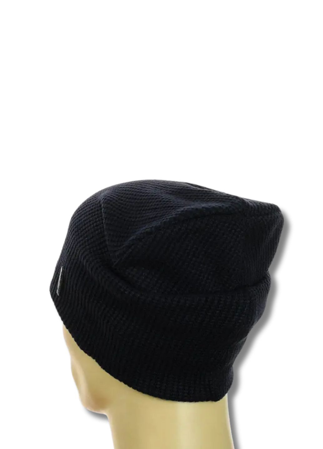 Мужская вязанная шапка чулок на флисе Felix No Brand шапка панчоха на флісі (337094150)