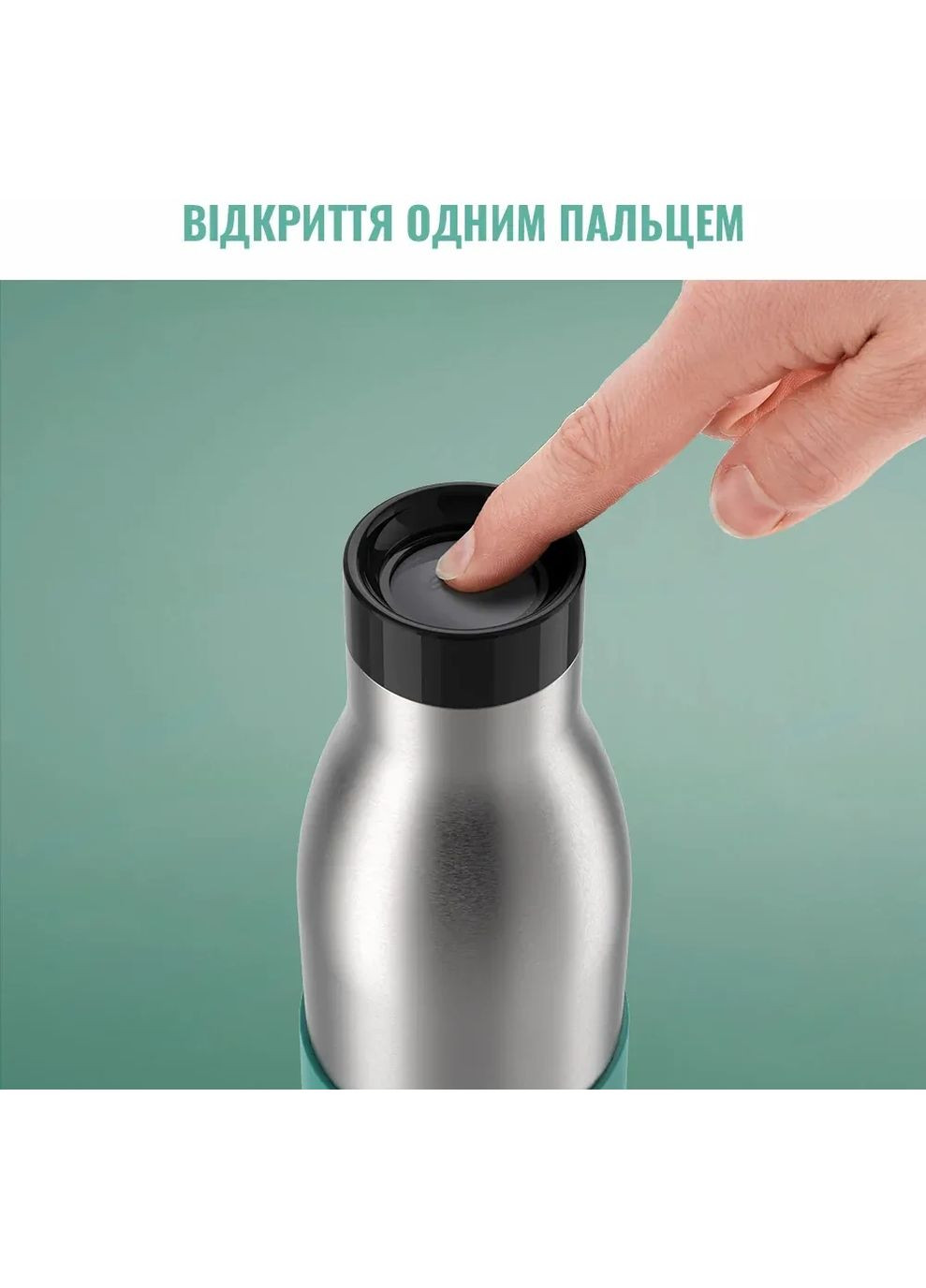 Термобутылка Bludrop Green 700 мл (N3111210) Tefal (370622062)