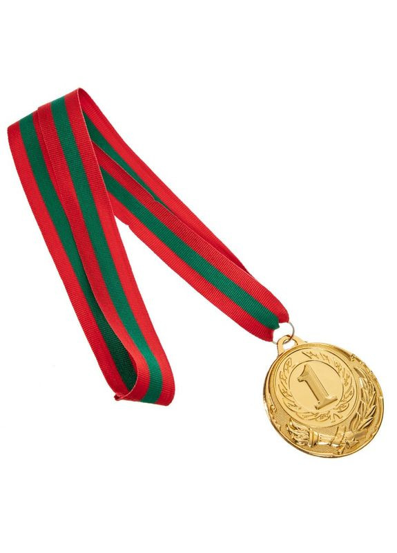 Медаль спортивная с лентой Приднестровье ZING ø6,5см C-4329-P (металл, ø6,5см, 38g, 1-золото) SP-Sport (361434170)
