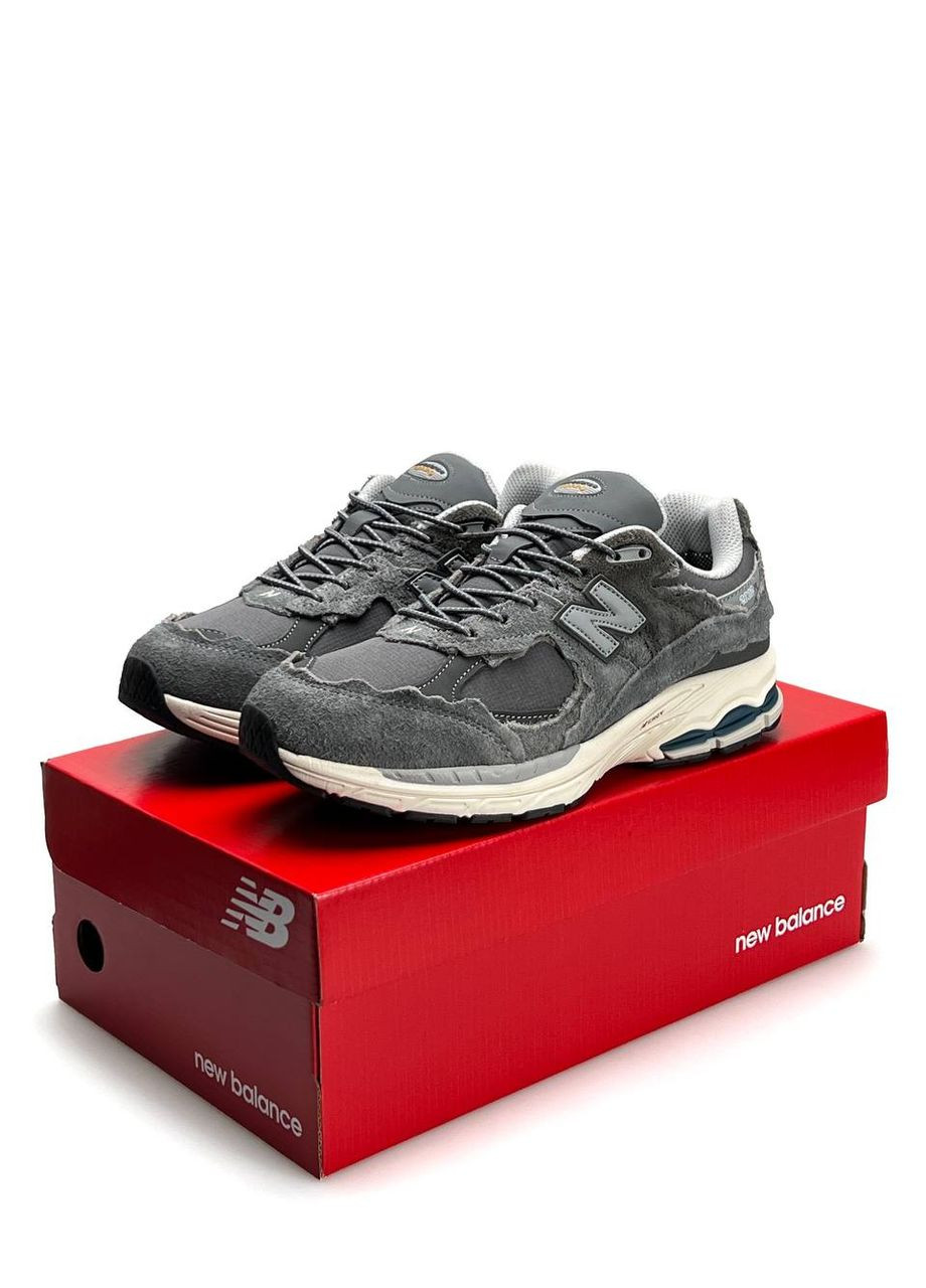 Серые демисезонные кроссовки мужские new balance 2002r gtx grey No Brand 2002R Gore-Tex
