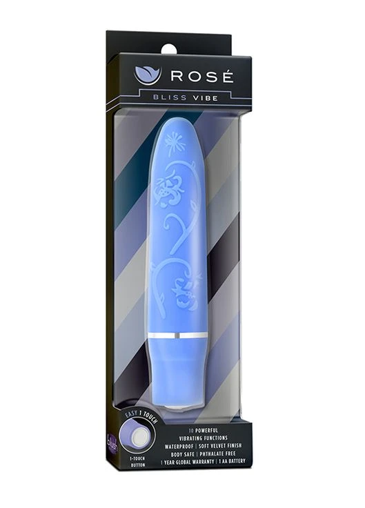 Міні вібратор ROSE BLISS VIBE PERIWINKLE Blush (297134422)