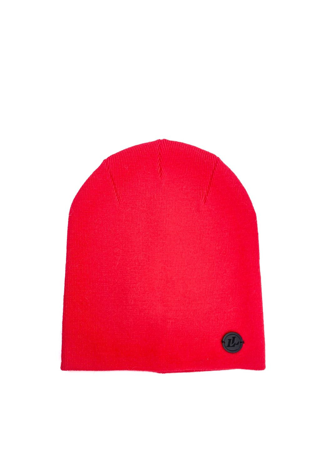 Шапка біні чоловіча віскоза червона NOELLA 565-456 LuckyLOOK 565-456М (322789758)