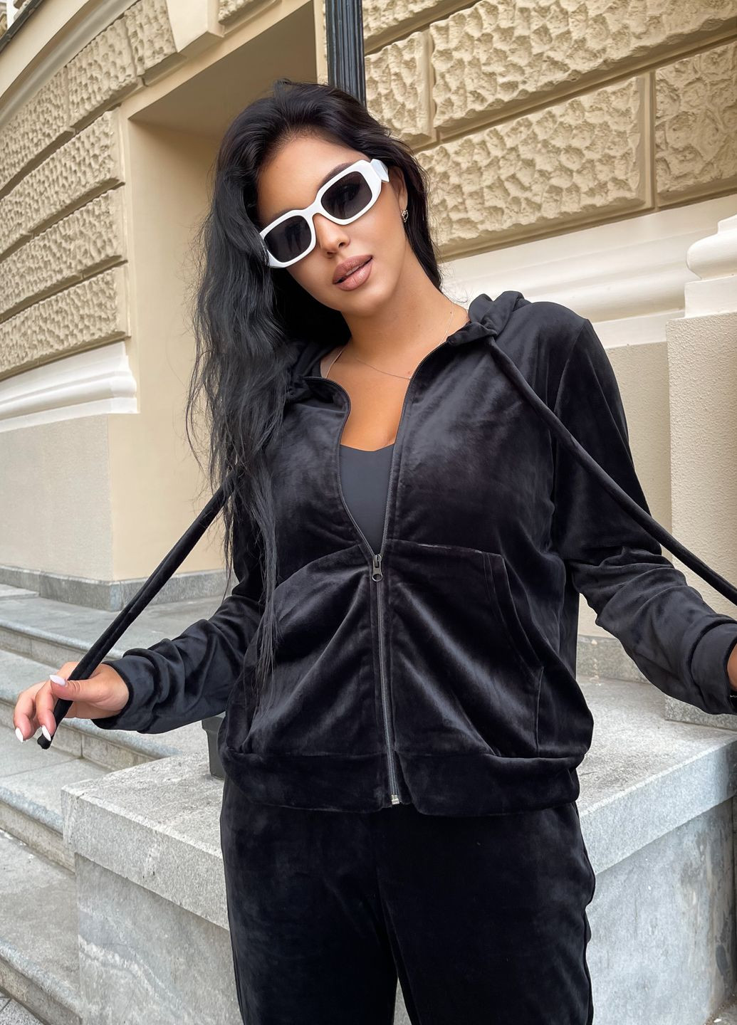 Велюровый спортивный костюм на молнии Modena (322721965)