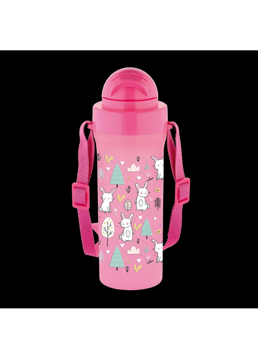 Бутылка для воды детская Gustо Migo GT-G-912013-P 300 мл розовая Gusto (361025177)