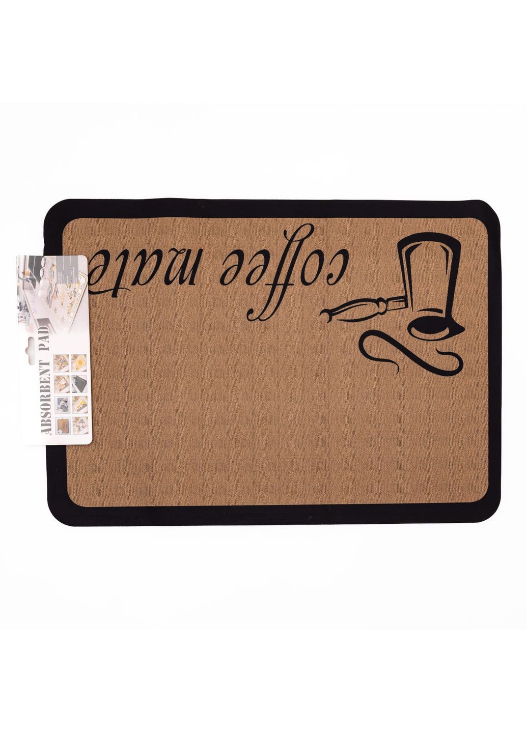 Коврик диатомитовый универсальный COFFEE MATE 50*35 см HP-42-17COFFE No Brand (364684996)