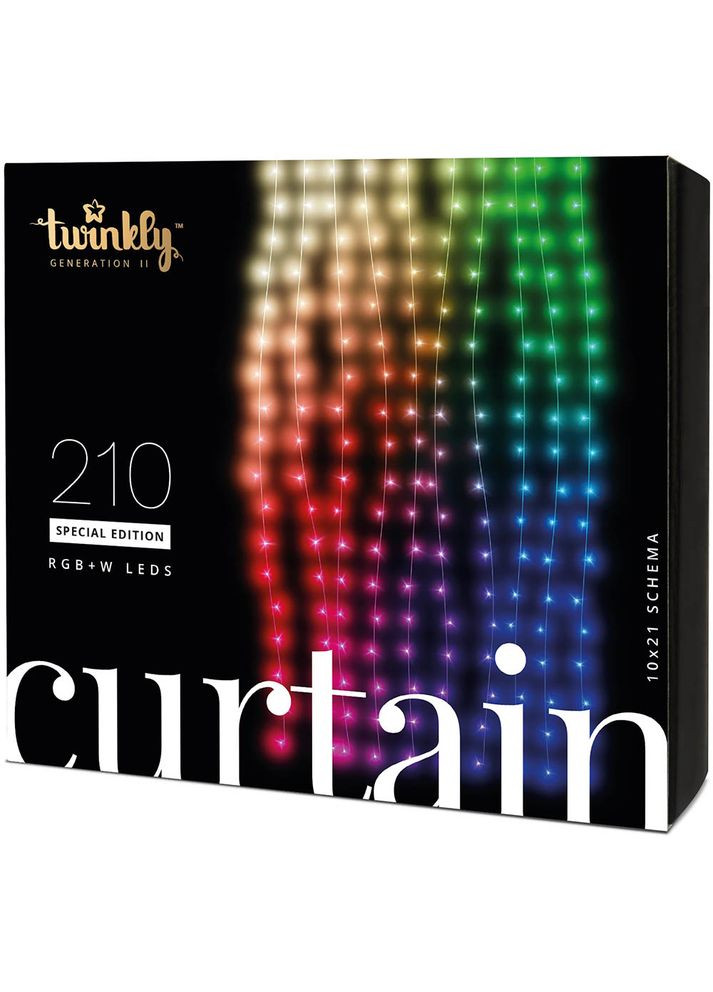 Гирлянда Smart LED Curtain, Wall RGBW 210 (TWW210SPP-TEU) Twinkly (322907724)