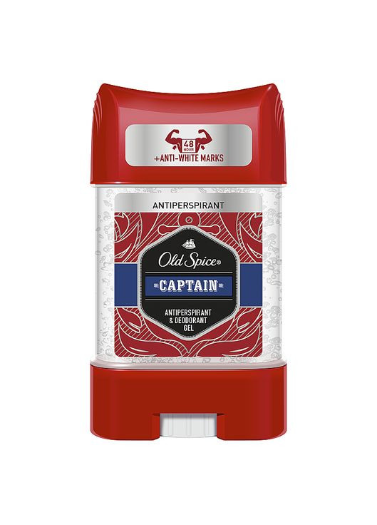 Дезодорант-антиперспирант гелевой Captain Antiperspirant Gel 70ml (596977-54284) Old Spice (368613696)