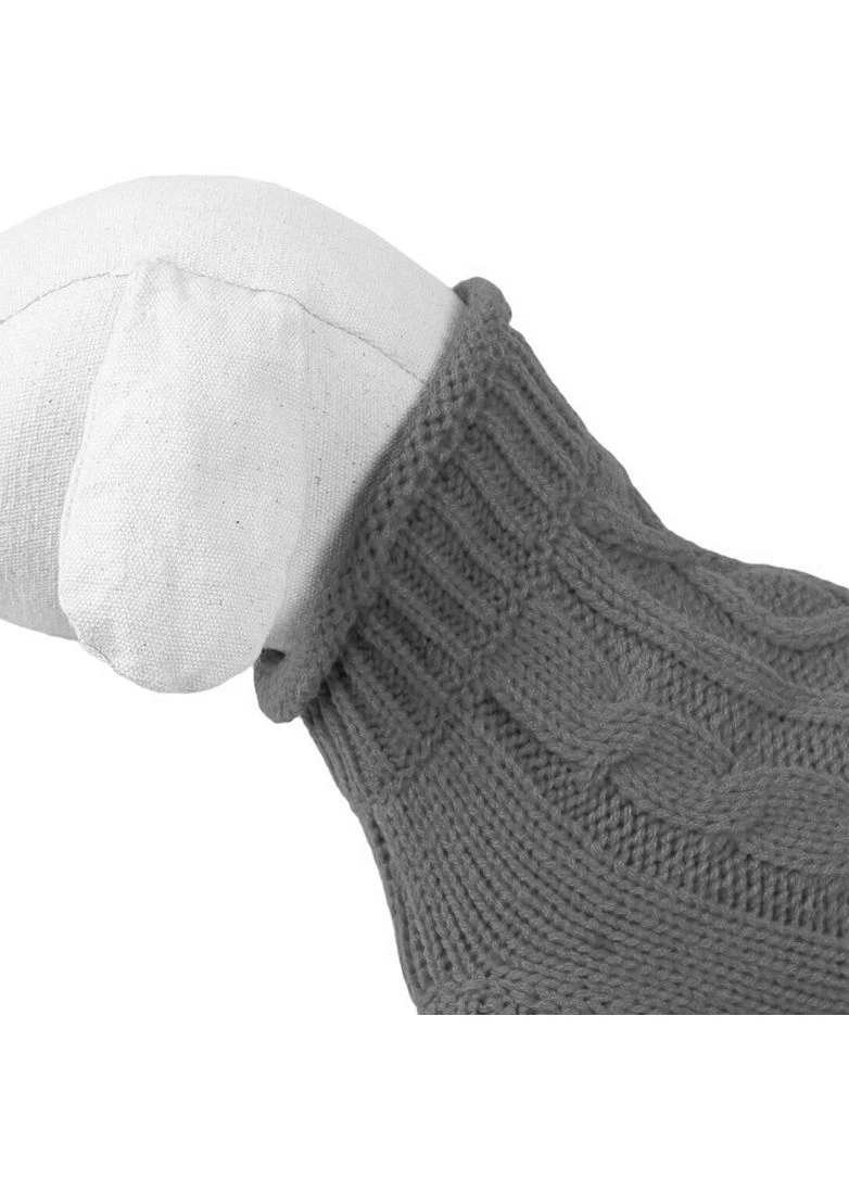 В'язаний светр для собак, сірий, XL, 40см Happet (357074917)