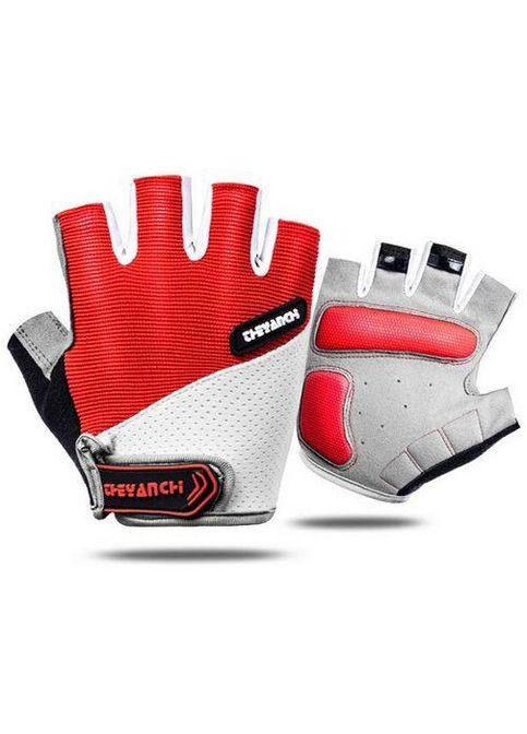 Велоперчатки Sport. Перчатки для занятий спортом. Без пальцев. M/8; Черные . Фитнес перчатки Bd a_0101 (307500461)