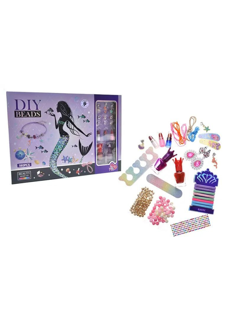 Набор для бисероплетения LD6032 пластик в ассортименте 35,5x25,5x4 см YG Toys Дів6032 (370651034)