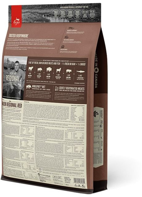 Сухий корм для собак Regional Red зі смаком м'яса та риби 6 кг (o18460) Orijen (316695646)