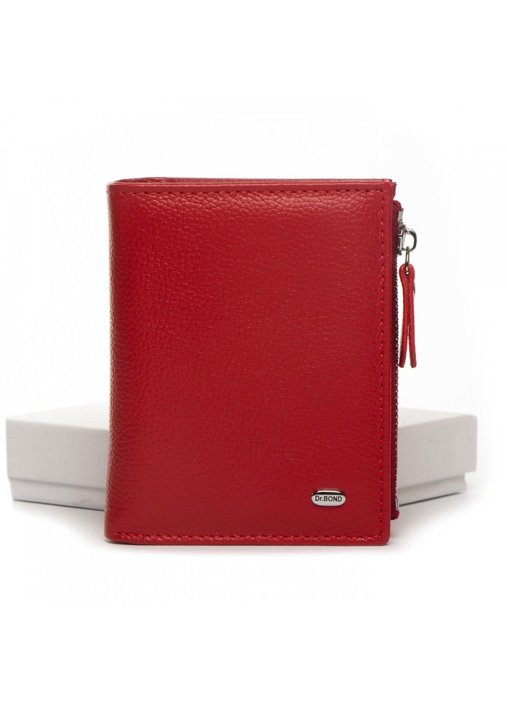 Шкіряний жіночий гаманець Classik WN-23-10 red Dr. Bond (282557227)