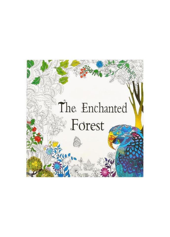 Раскраска антистресс "The Enchanted Forest" GDM-015, 12 листов Color-it (367970130)