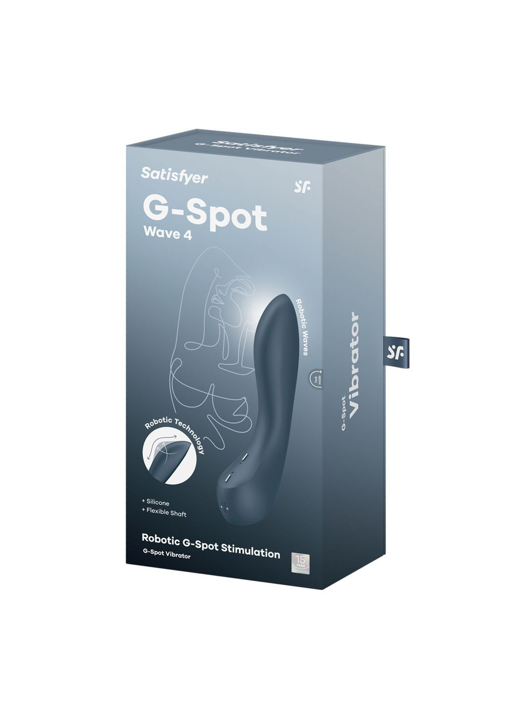 Стимулятор точки G G-Spot Wave 4, эффект ласки пальчиком, 12 режимов Satisfyer (369779727)