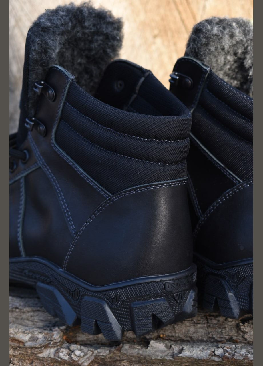 Чоловічі Зимові Тактичні Берці. 36-48р Чорні. Спеціальна трекінгова підошва! MSZM-1027 No Brand (301138663)